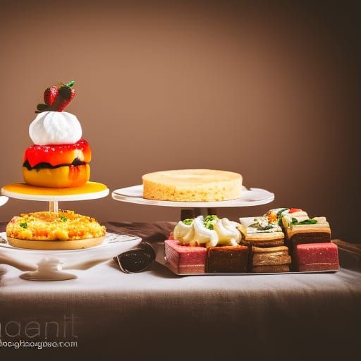 Delicious Desserts in Professional Photography