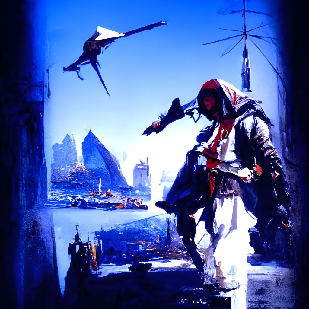 Assassins Creed: Oil Painting in Gurney Style