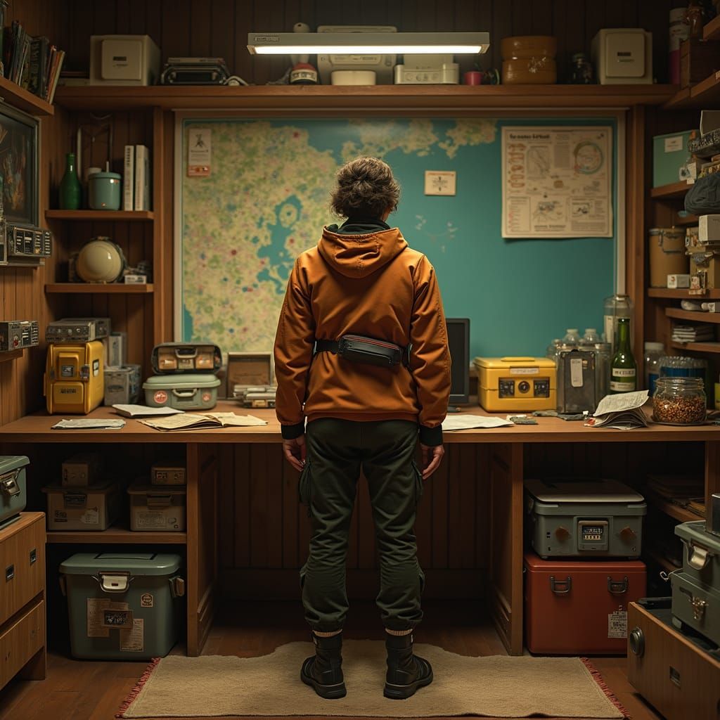 Cozy Emergency Room in Digital Painting Style