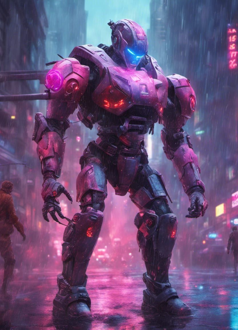 Cyberpunk Robot