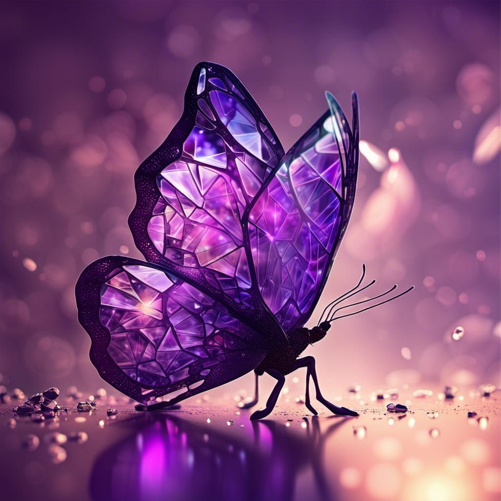 Amethyst Flutterby