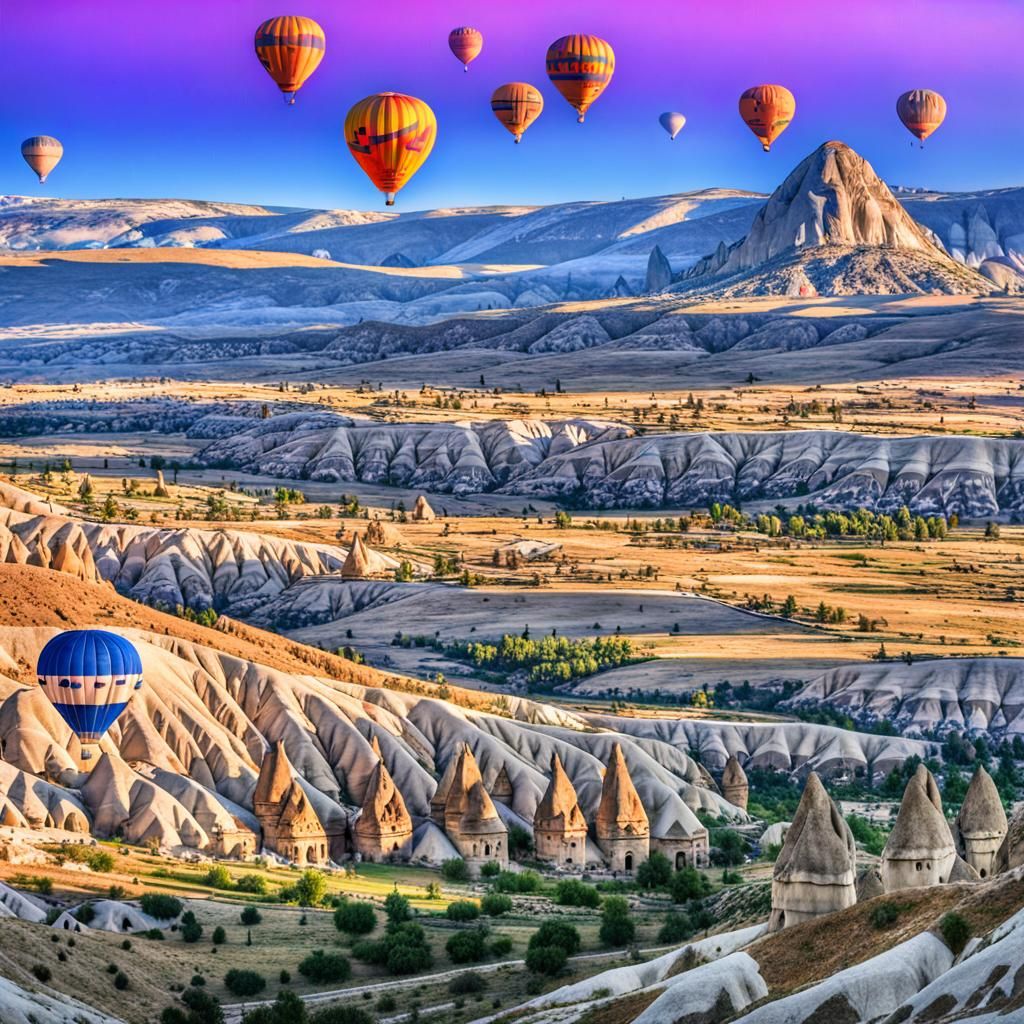 Cappadocia Sunrise with Hot Air Balloons