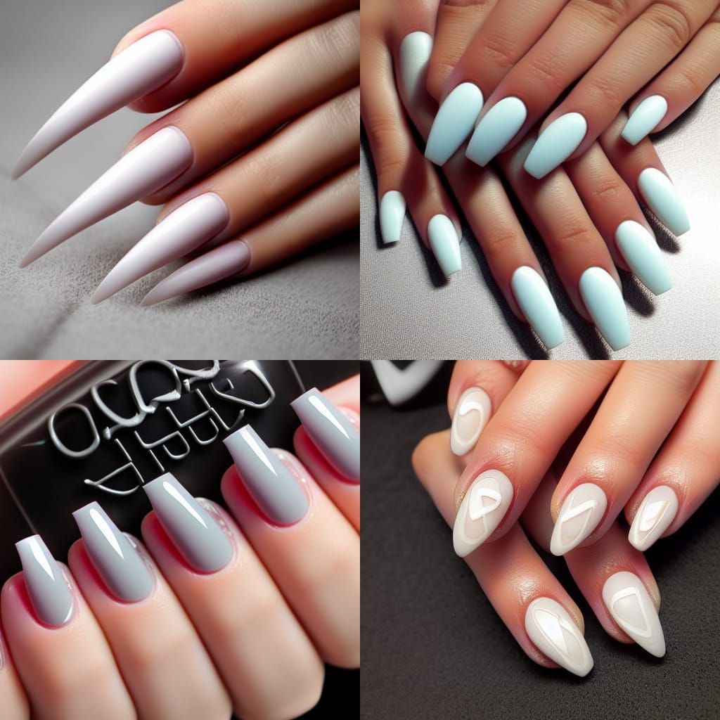 Abstract Image of Fingernails