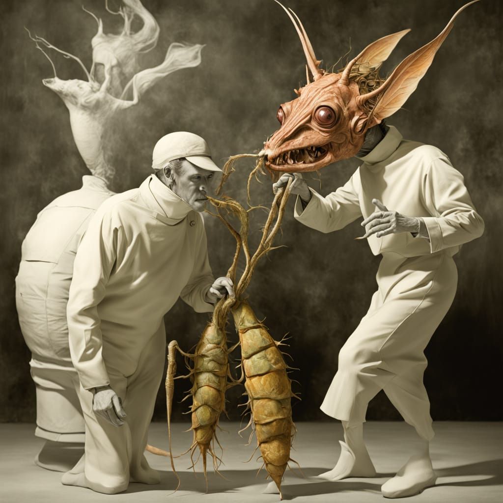 Surreal Insectoid Manifestation in Ethereal Dreamscape