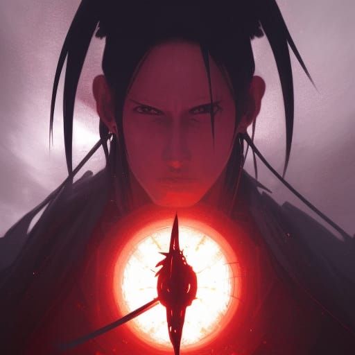Itachi Uchiha: Dark Fantasy Masterpiece in 8K
