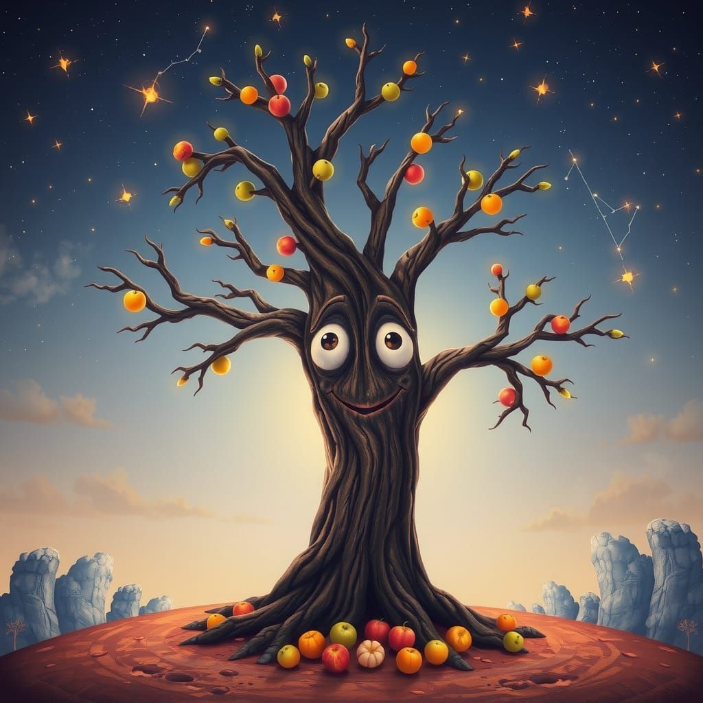 Ancient Tree Discovers World with Wide-Eyed Wonder