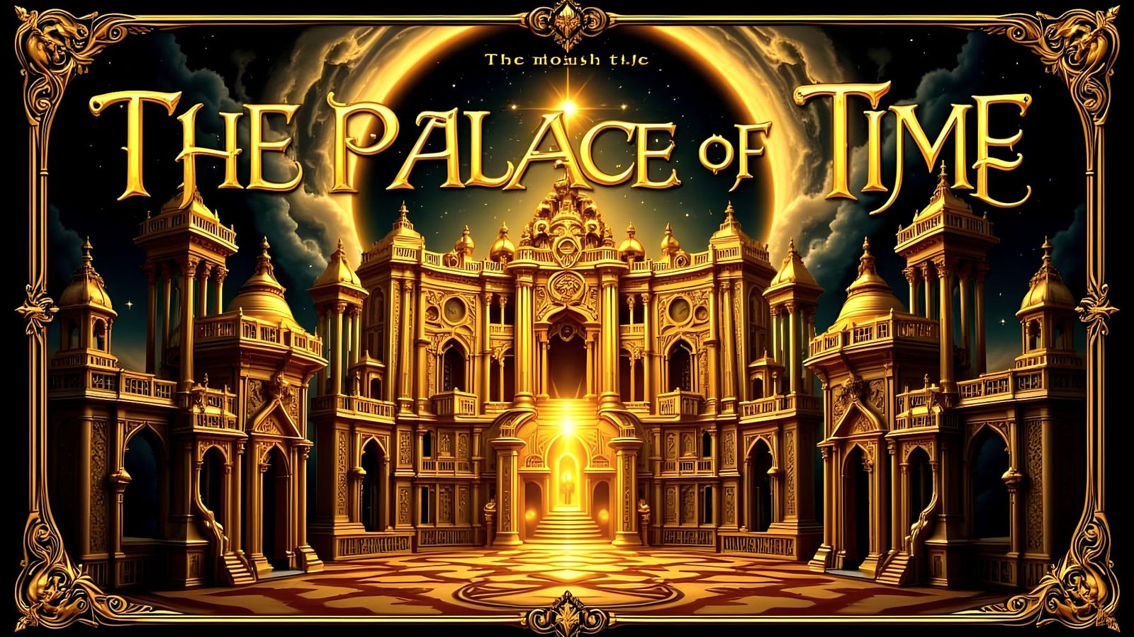 The Palace Of Time Text Illustration