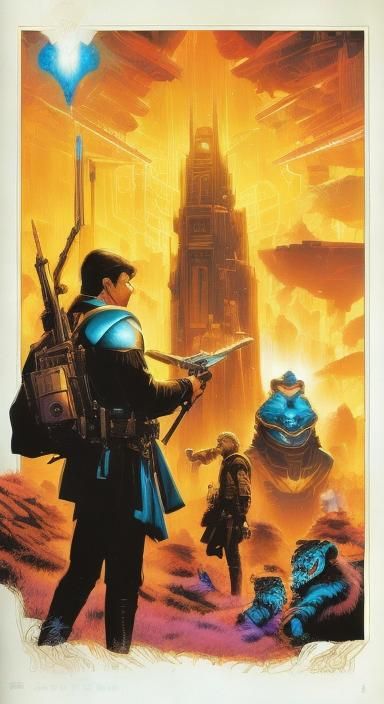 Epic Space Opera Book Cover Montage