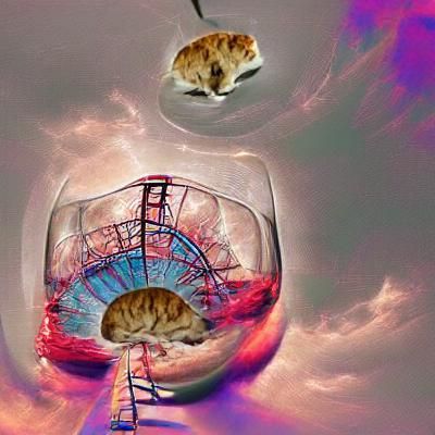 Inside a Cat's Brain: Hamster Wine Party