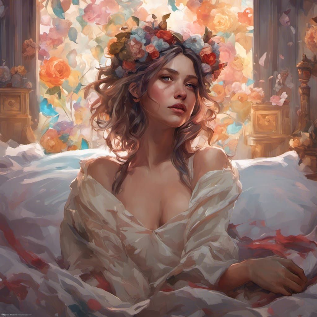 Dream Bedroom Concept Art in Unreal Engine 5