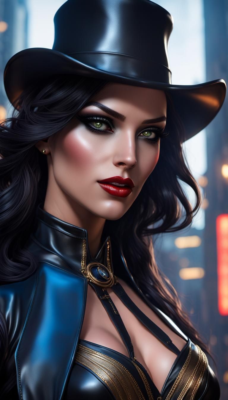 Zatanna Zatara, the magician