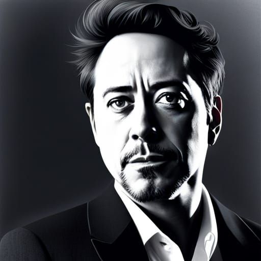 Mysterious Silhouette of a Man