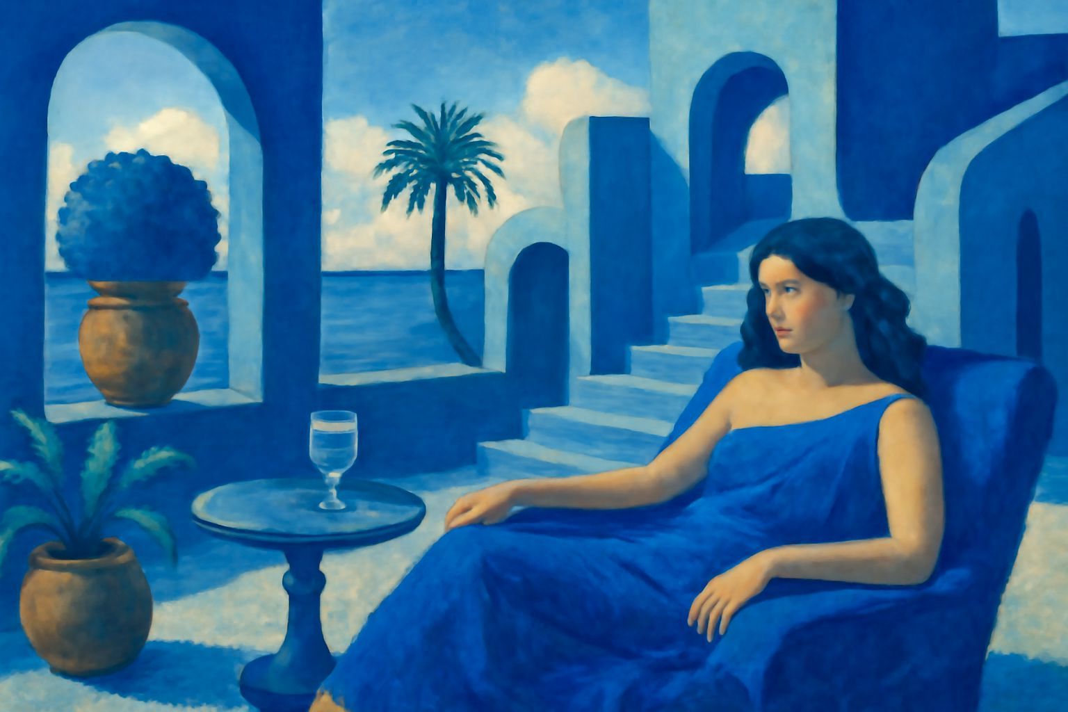 In the Lapis of Luxury at a Lazuli Pace