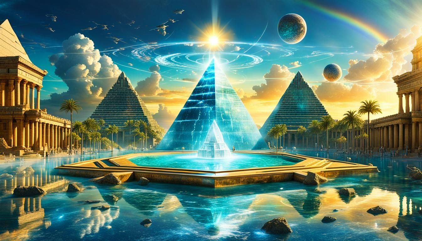 Atlantis Teleportation Device with Emerald Pyramid: Spacecor...