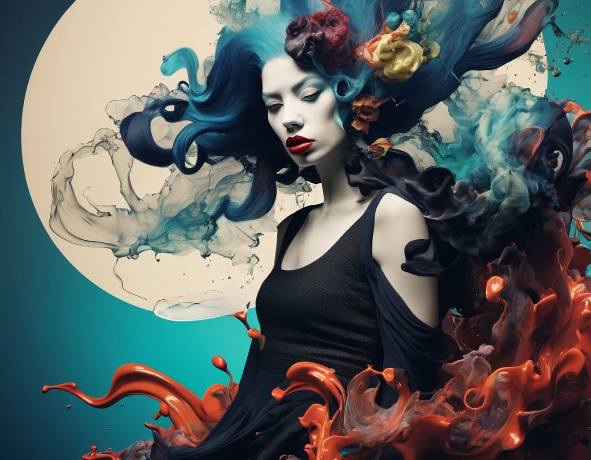 Surrealist Alberto Seveso Artwork in Digital Painting Style