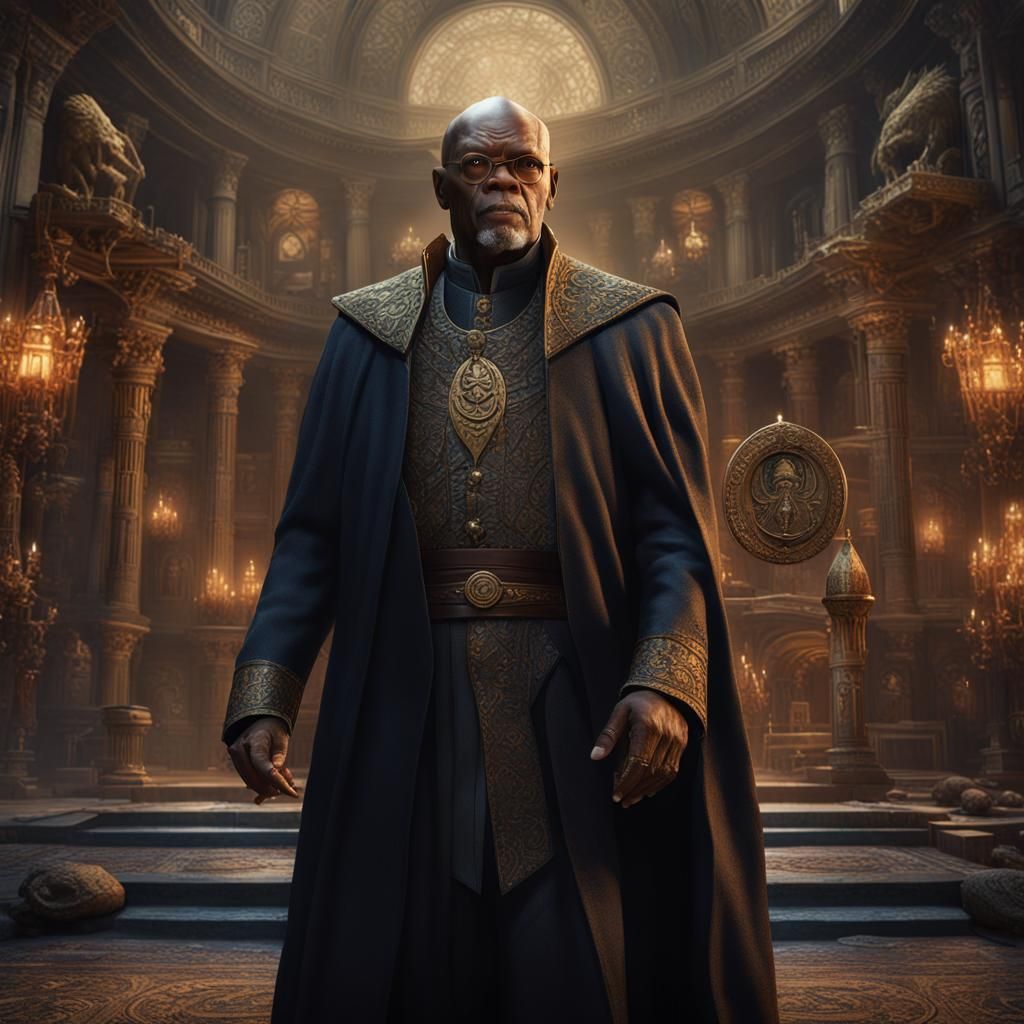 Wizard President: A Fantasy Portrait