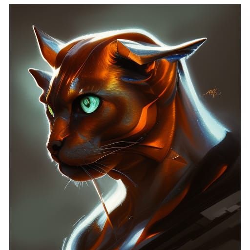 Hellcat Portrait in Artgerm Style, 8K Resolution