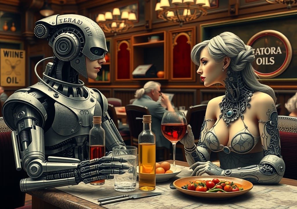 The oils here are simply delicious, darling