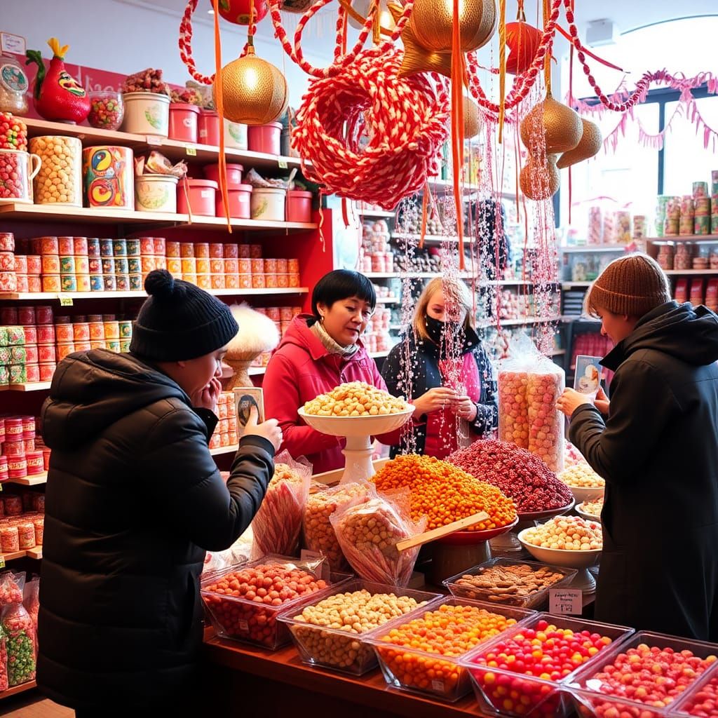 Candy Shop Celebration: A Sweet Visual Treat