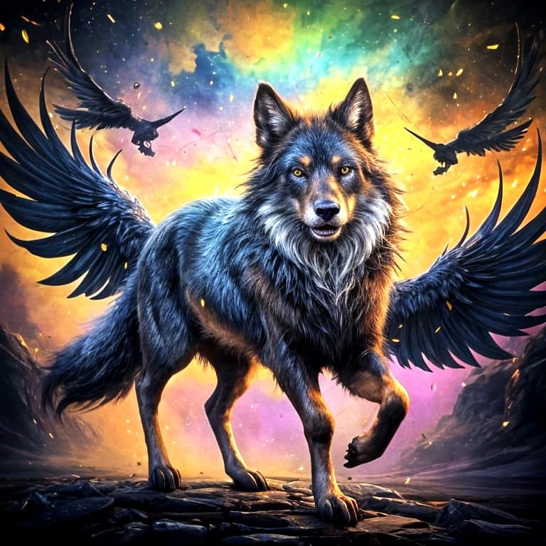 Hyperrealistic Fox Portrait in Splash Art Style