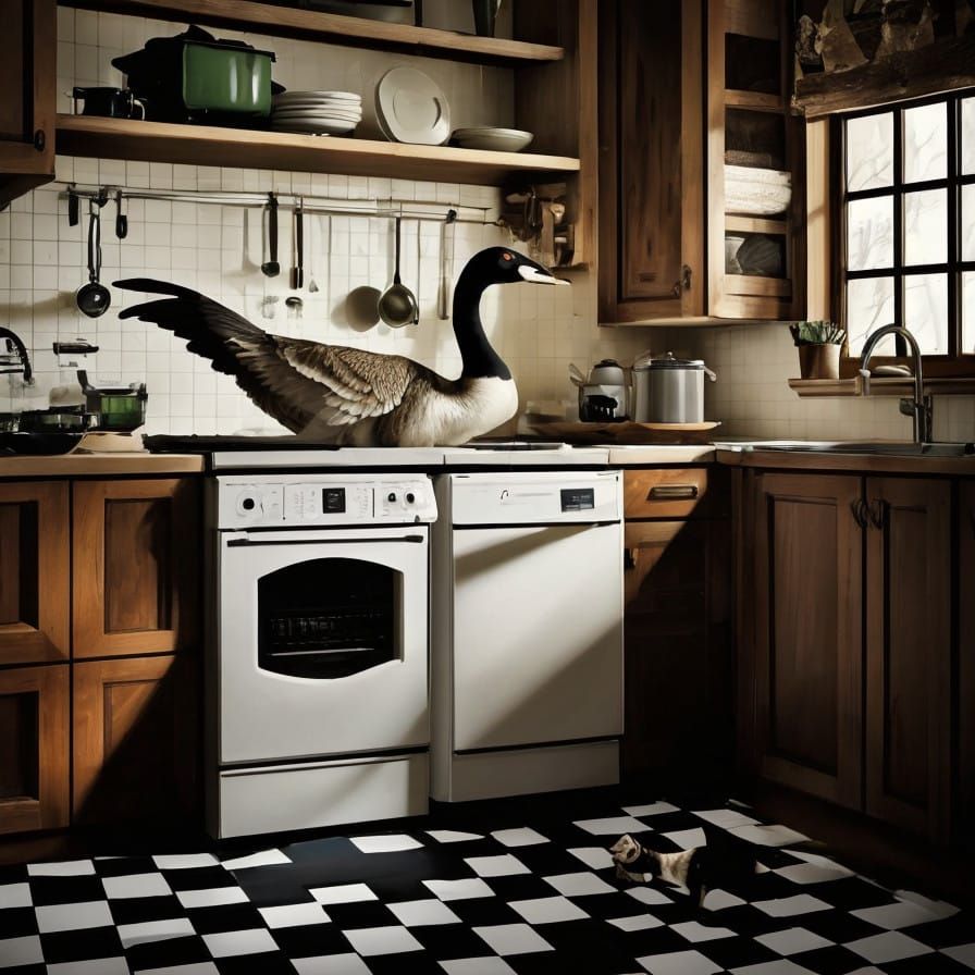 A More-or-Less Canada Goose in Confusion