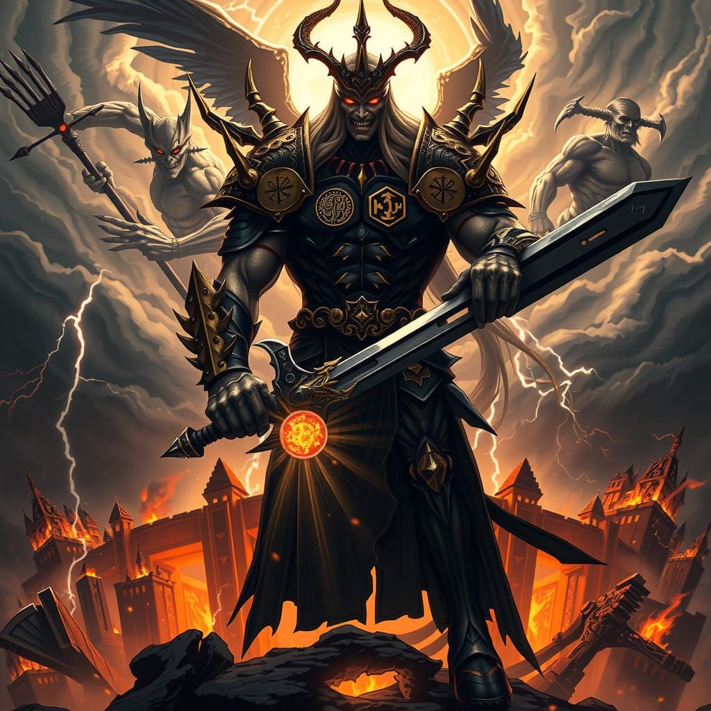 God of the Apocalypse: Guts, the Dark, Regal Warrior