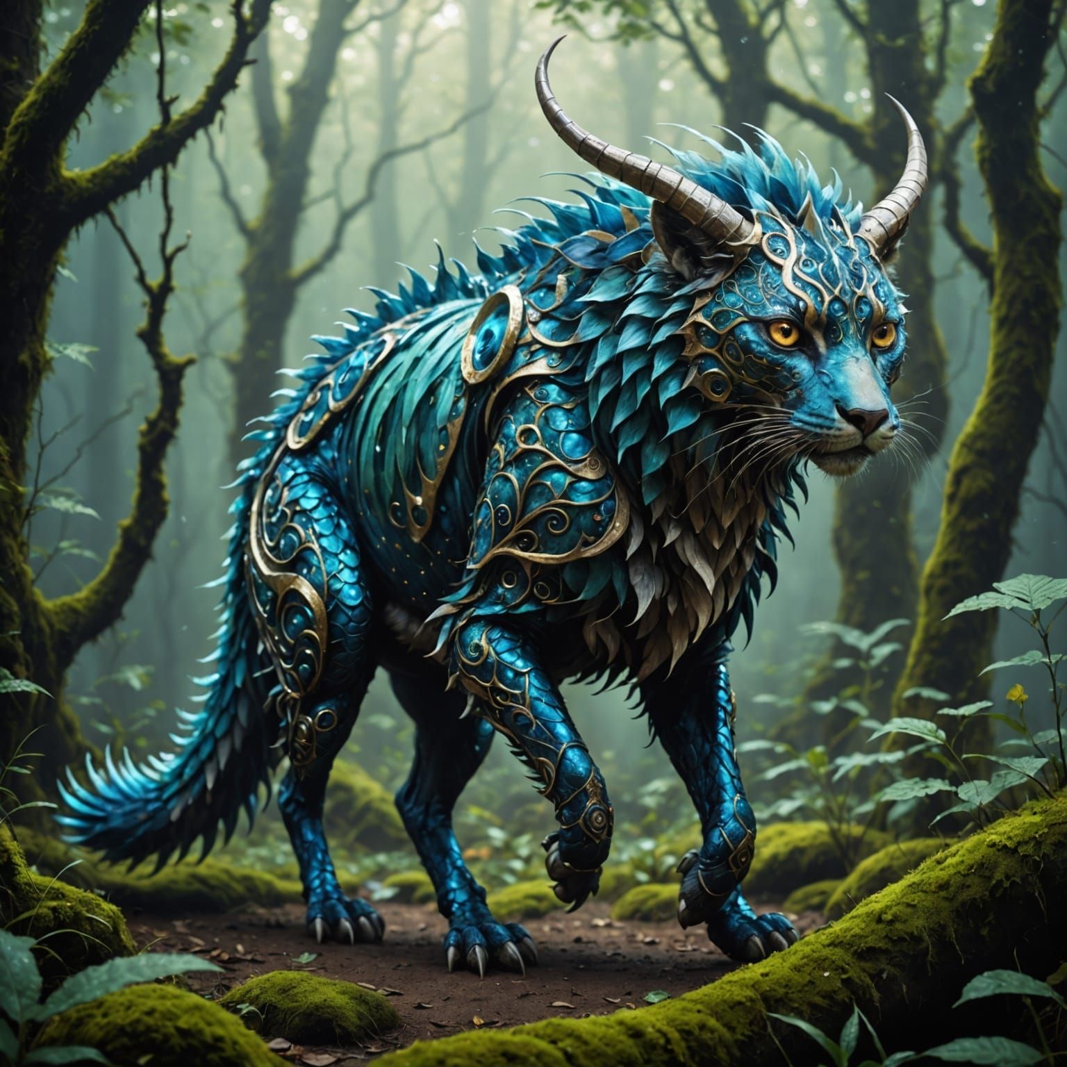 Ethereal Fantasy Creature