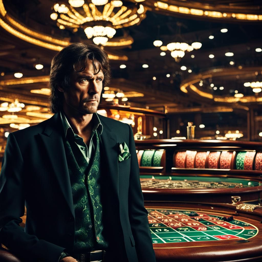 AI Image of a Gambler