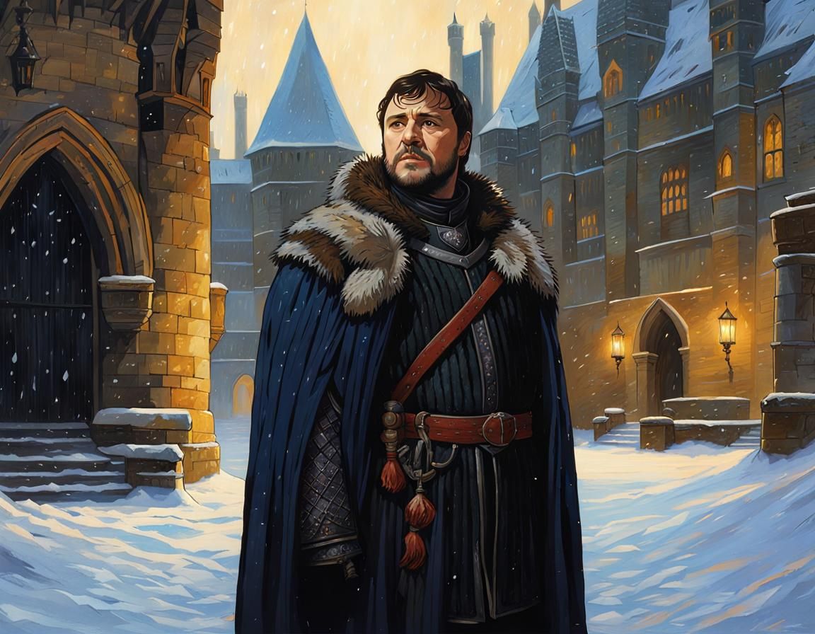 Samwell Tarly Portrait at Castle Black