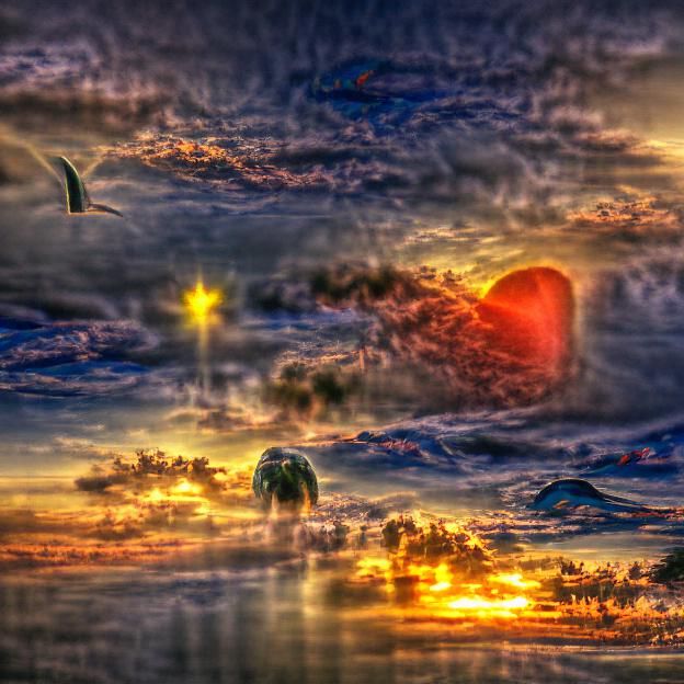 AI Generated Image Based on a Short Prompt