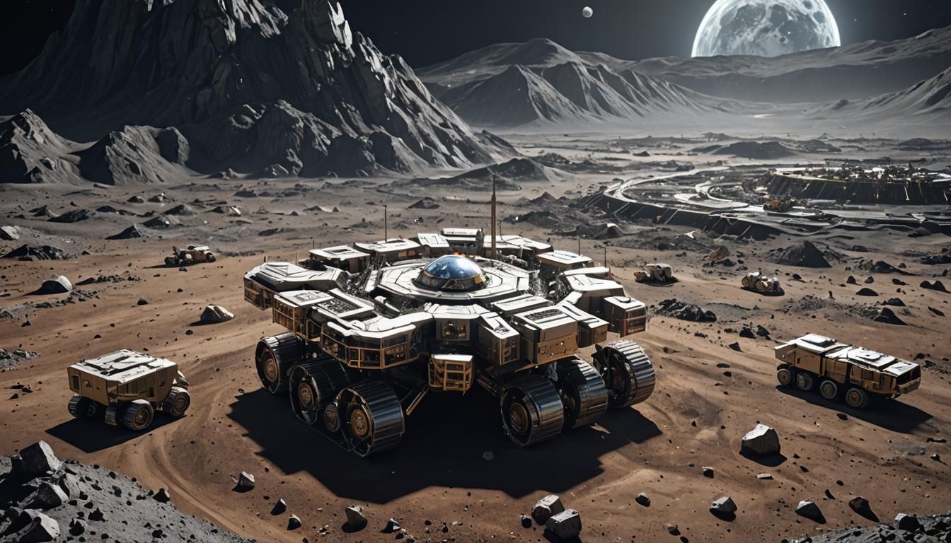 Moon Mining 2050