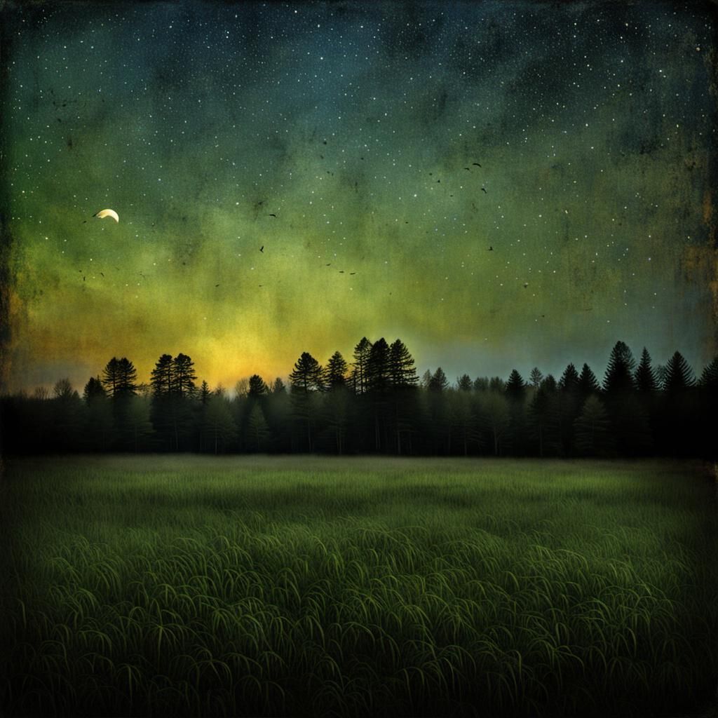 Night's End, Day's Beginning: A Digital Art Piece