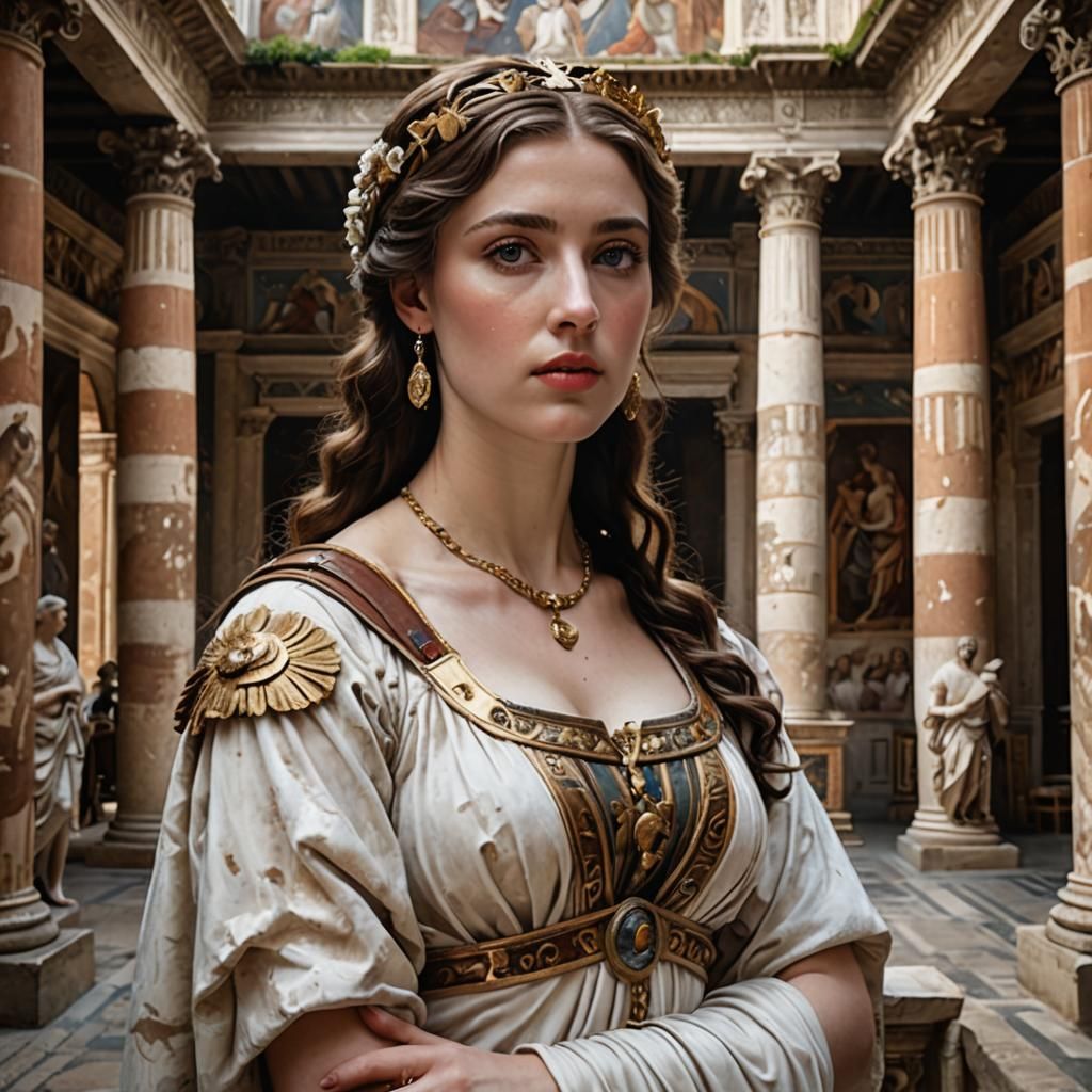 Roman aristocrat in white II