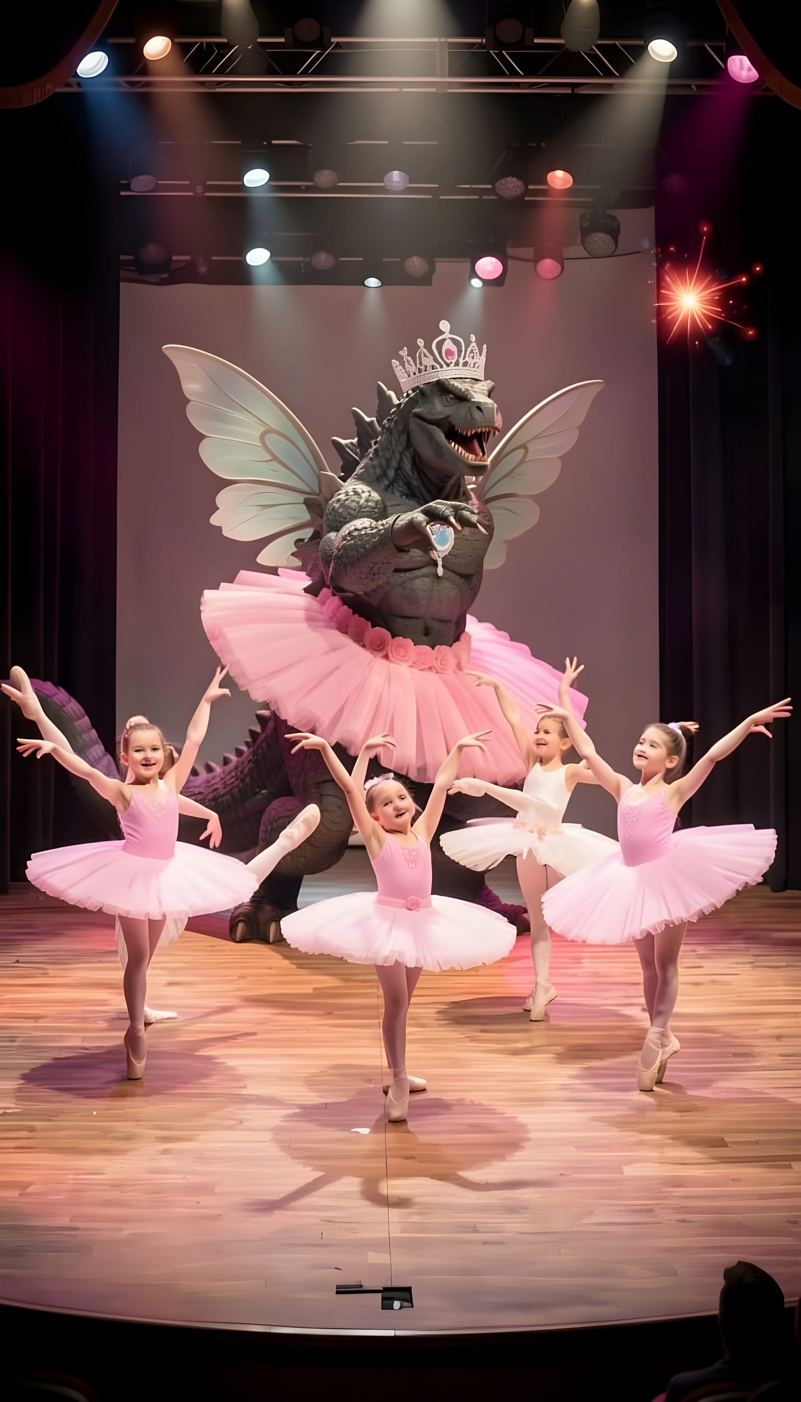 Children's Ballet Class Practice