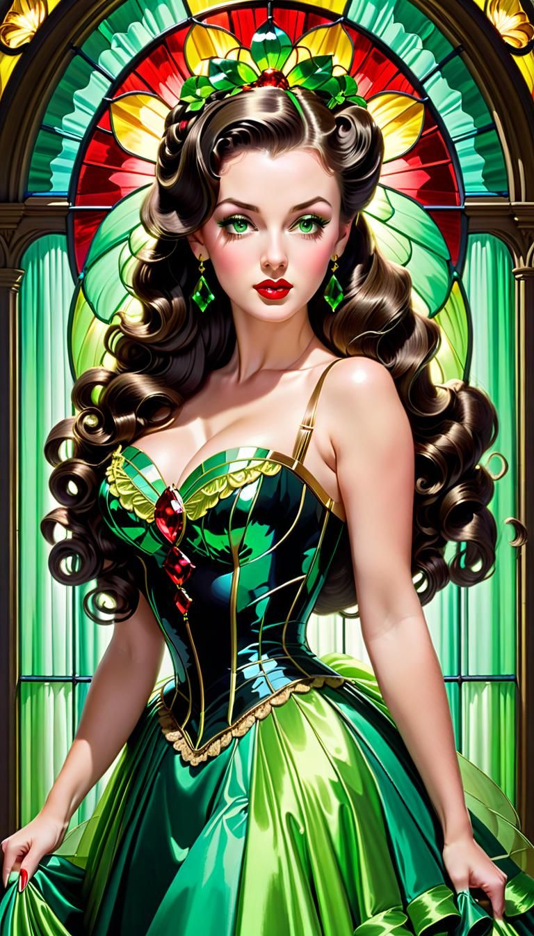 Pin Up Scarlett O’Hara