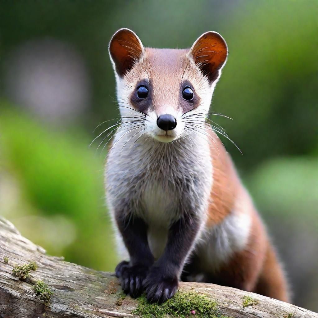 AI-Generated Image of a Weasel