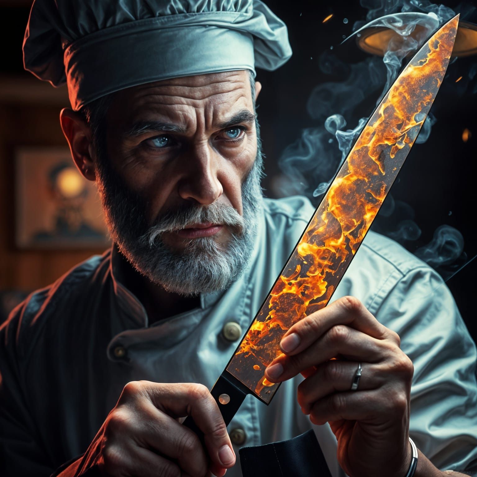 Experienced French Chef Ponders Tomorrow's Menu