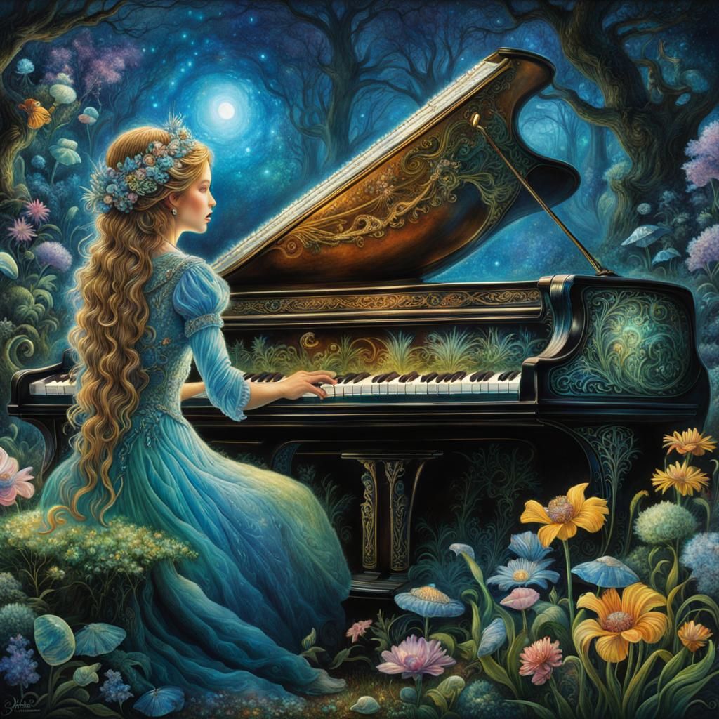 Plays a sad love story