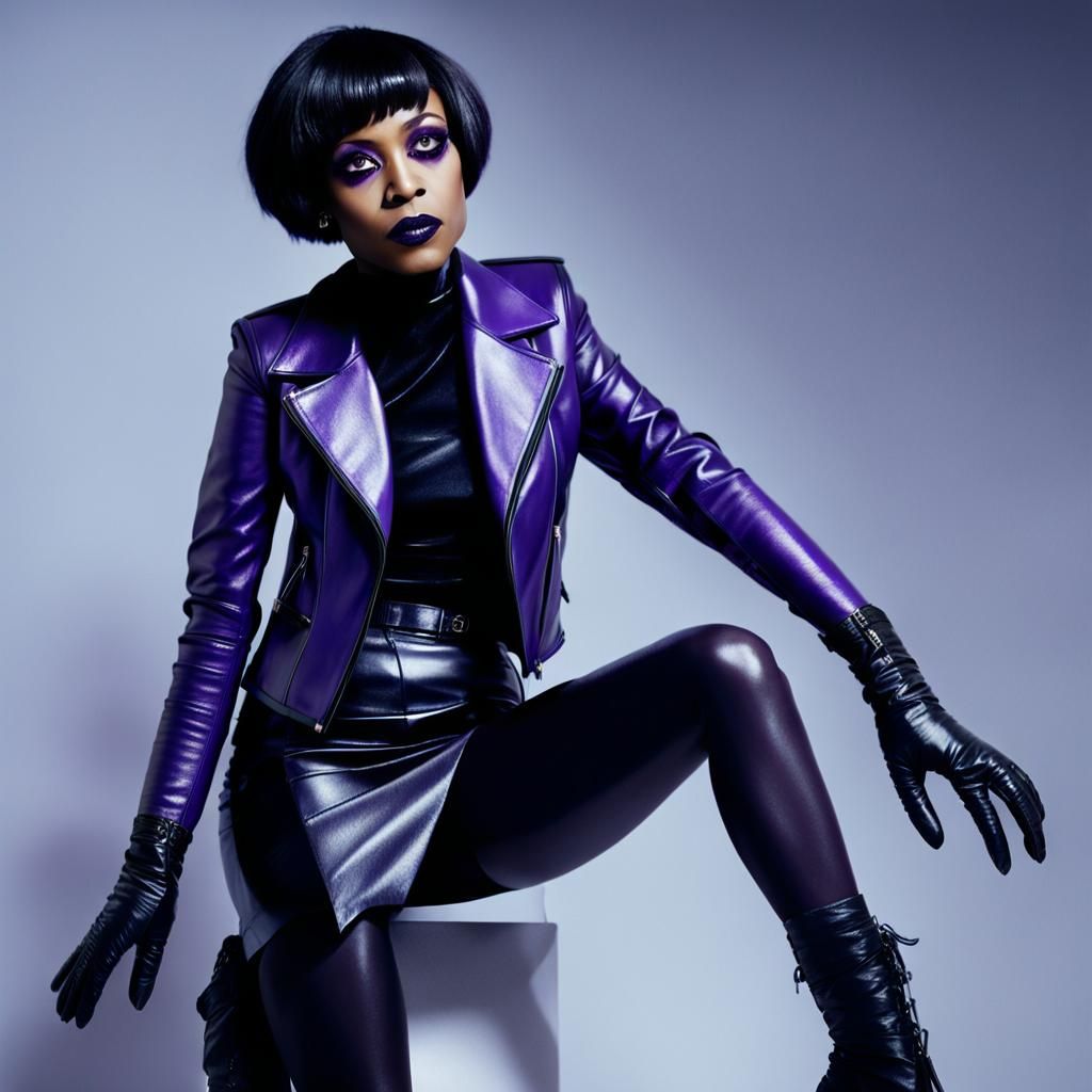 Nyarlathotep: Dark Fantasy in Violet Leather