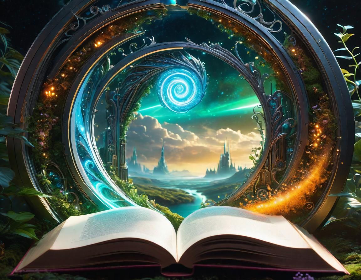 Sci-Fi Portal to Enchanted World Sprouts from Book