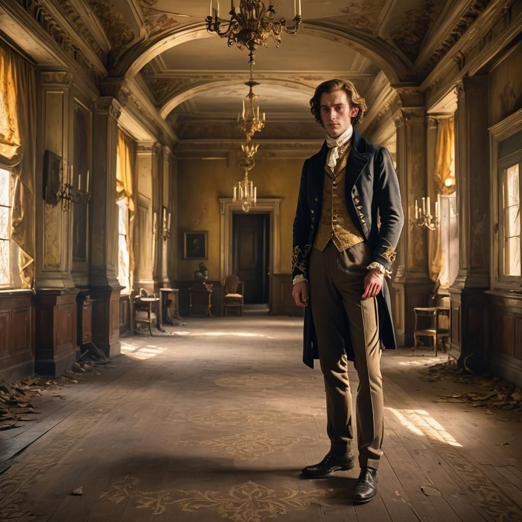 Thomas Thorne, awaiting Allison in the halls of the Button h...