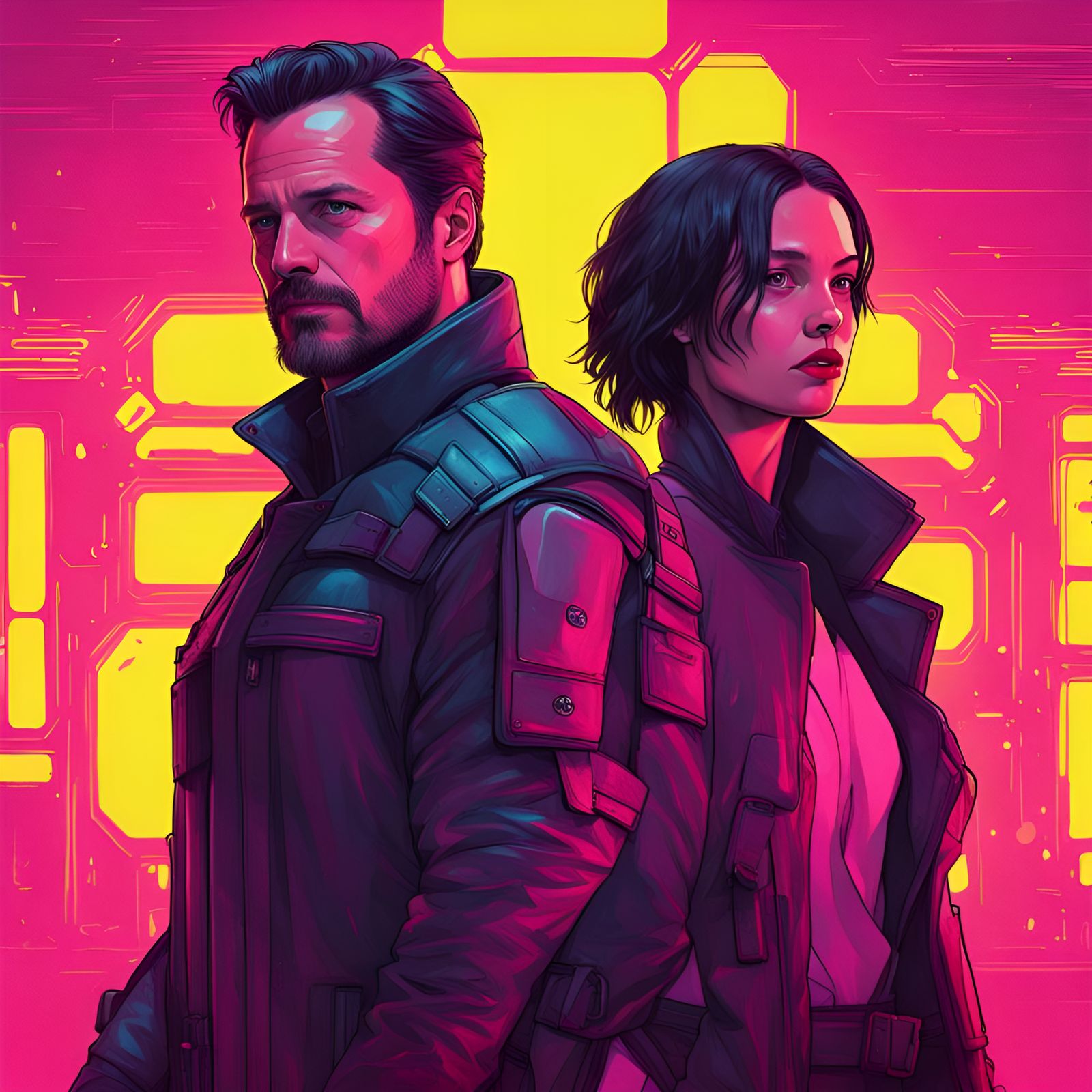 Anthony Lemke Protects Emily Kolburn: Cyberpunk Family Momen...