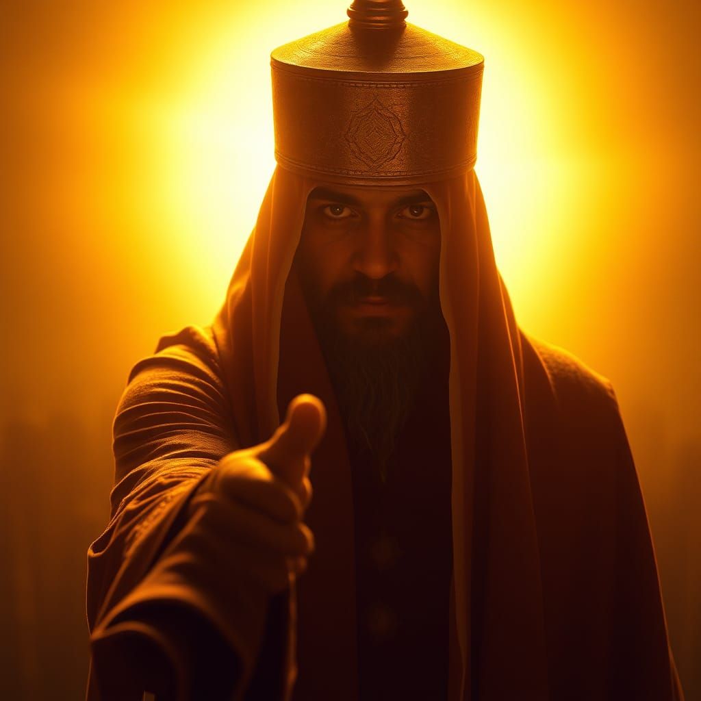 In Albanian folk beliefs, Mokthi is believed to be a male spirit with a golden fez hat who appears to women who are usua...