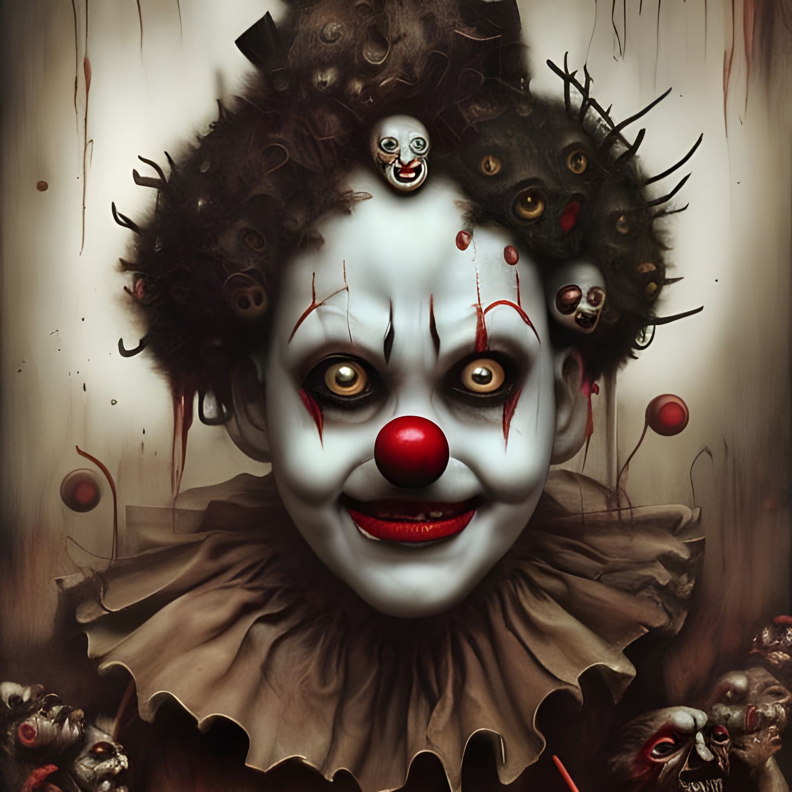Sinister clown