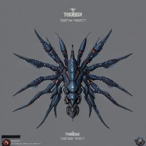 Insectoid Naval Factory Game Asset Sheet