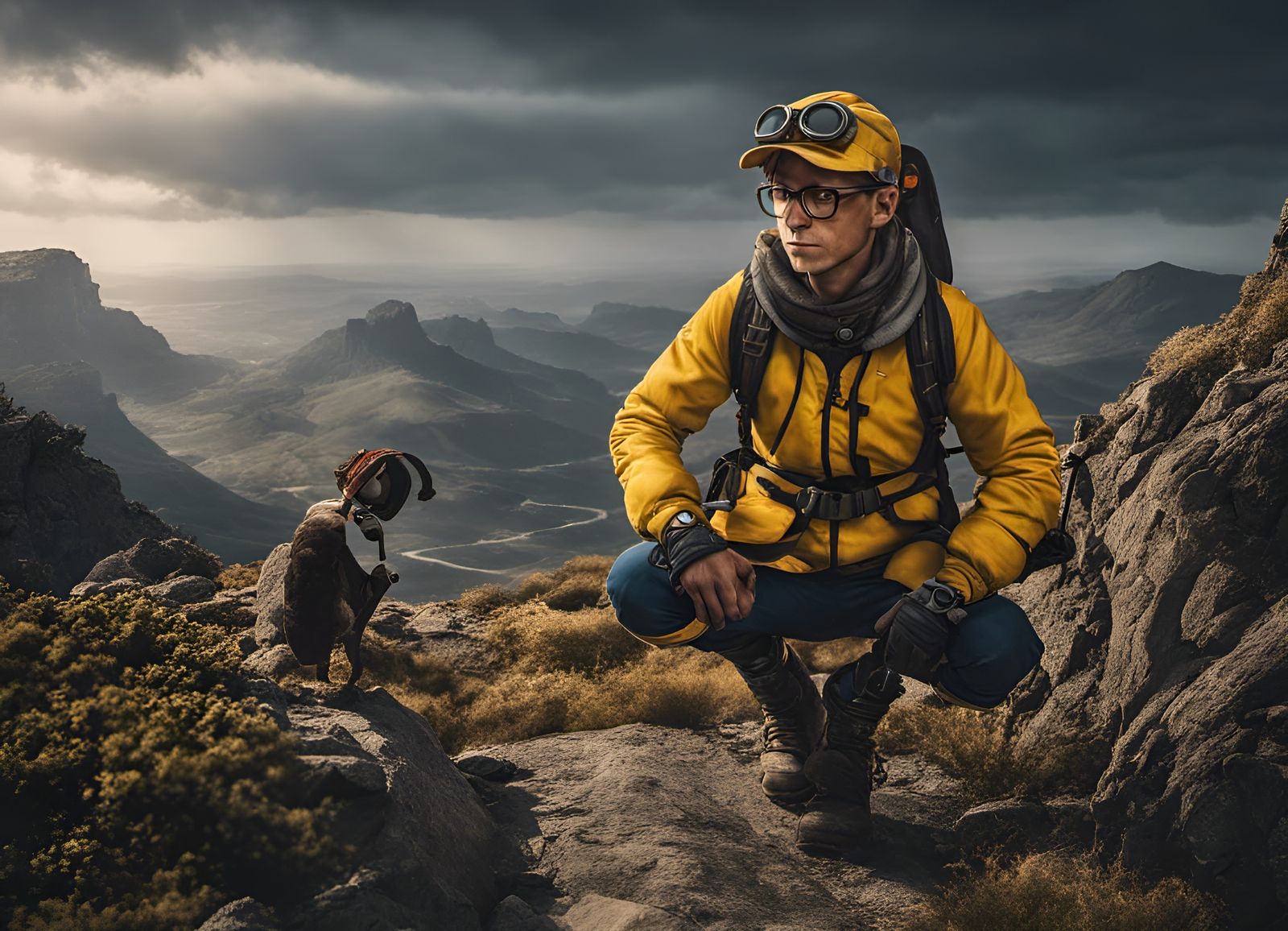 Milhouse van Houten as Rugged Adventurer