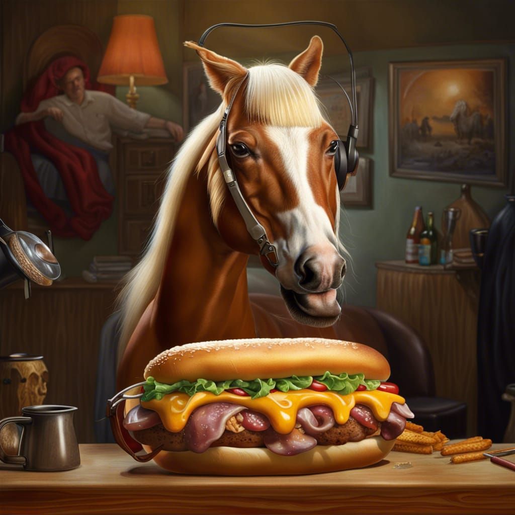 Haunted House of Horrors in Hyperrealistic Style