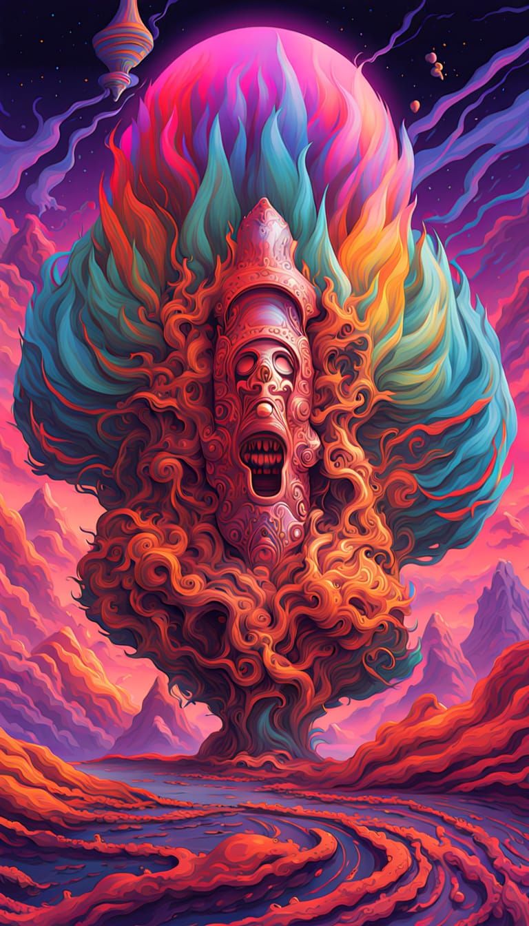 Four Nightmares: Hyperrealistic Digital Art