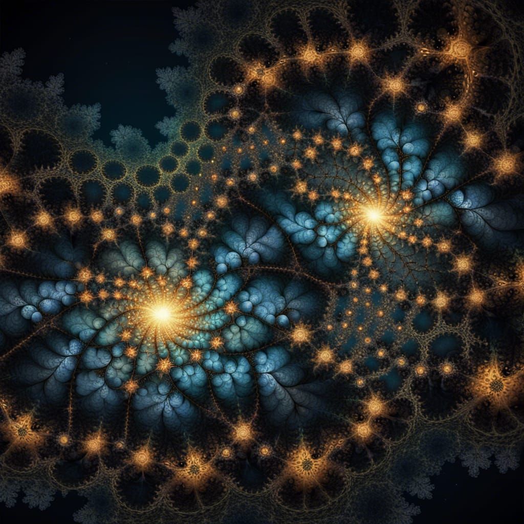The Most Beautiful Fractal Structure in the Universe