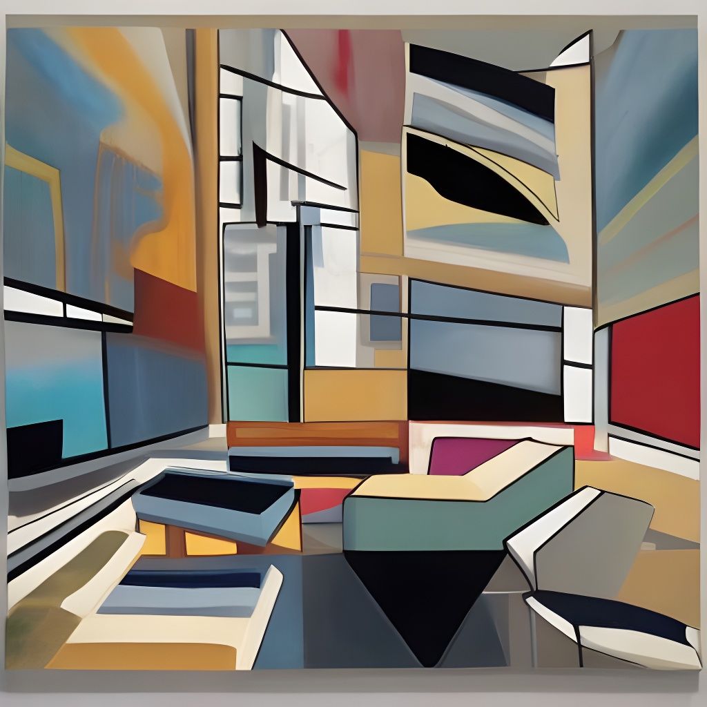 Surreal Futuristic Interior Reveals Unsettling Living Space